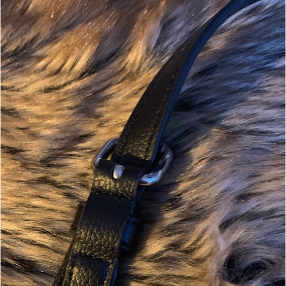 NEW DKNY Cleo Top Zip Camera Handbag Shoulder Purse Chain Strap Tattoo New York - Picture 11 of 15